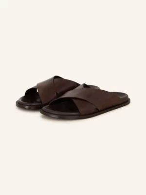 Obrázek produktu Cordwainer Pantofle tmavě hnědá