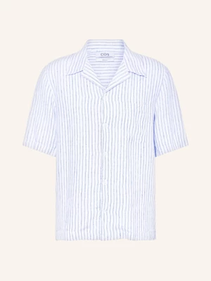 Obrázek produktu Cos Košile Resort Regular Fit Ze Lnu tmavě modrá / bílá