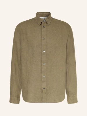 Obrázek produktu Cos Lněná Košile Relaxed Fit khaki