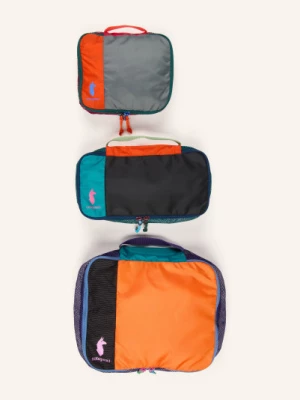 Obrázek produktu Cotopaxi Sada 3 Kusů Pomůcek Pro Balení Cubos Del Día oranžová / zelená / modrá