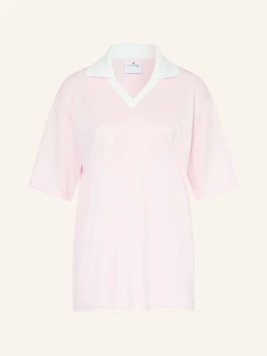 Obrázek produktu Courrèges Oversized Polokošile Z Jersey růžová / bílá