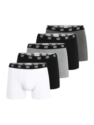 Obrázek produktu CR7 - Cristiano Ronaldo Boxerky  tmavě šedá / šedý melír / černá / bílá