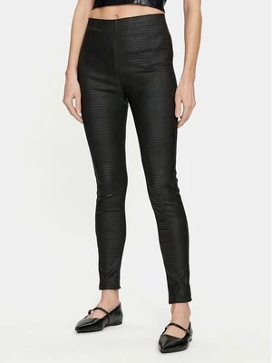 Obrázek produktu Cream Kalhoty z imitace kůže Tabea 10610409 Černá Slim Fit