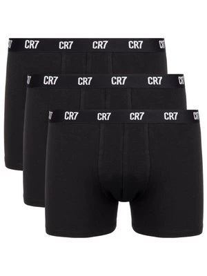 Obrázek produktu Cristiano Ronaldo CR7 Souprava boxerek Basic Trunk 3-Pack 8100-49-900 Černá