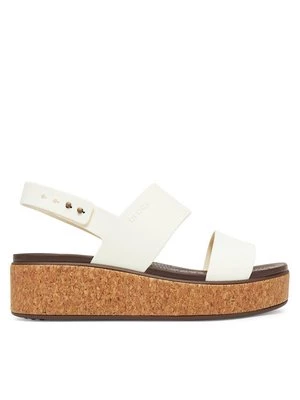 Obrázek produktu Crocs Sandály Brooklyn Cork Low Wedge 211144 Écru