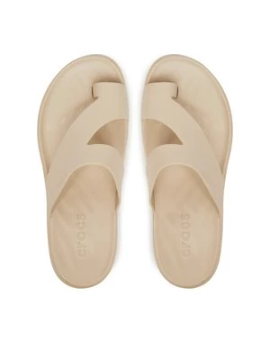 Obrázek produktu Crocs Žabky Getaway Platform Toe Loop 210834 Béžová
