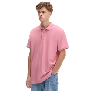 Obrázek produktu Cropp - Bavlněné polo basic - pastelově růžová