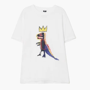 Obrázek produktu Cropp - Bílá tričko s potiskem Basquiat - bílá