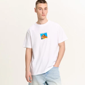 Obrázek produktu Cropp - Bílá tričko s potiskem - bílá