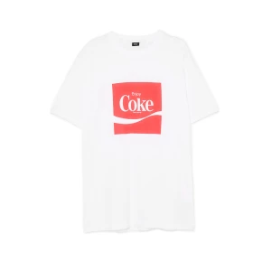 Obrázek produktu Cropp - Bílá tričko s potiskem Coca-Cola - bílá