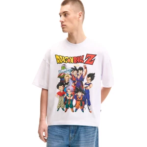 Obrázek produktu Cropp - Bílá tričko s potiskem Dragon Ball Z - bílá