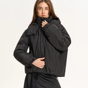 Obrázek produktu Cropp - Bunda bomber s kapucí - černý