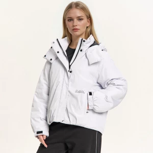 Obrázek produktu Cropp - Bunda bomber s kapucí - světle šedá