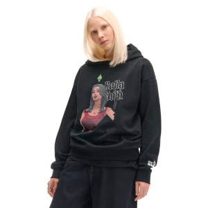 Obrázek produktu Cropp - Černá mikina s kapucí a potiskem The Sims - černý