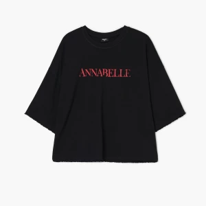 Obrázek produktu Cropp - Černé tričko s potiskem Annabelle The Conjuring - černý