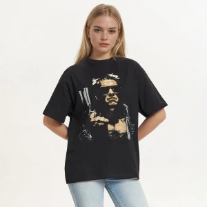 Obrázek produktu Cropp - Černé tričko s potiskem Terminator - černý