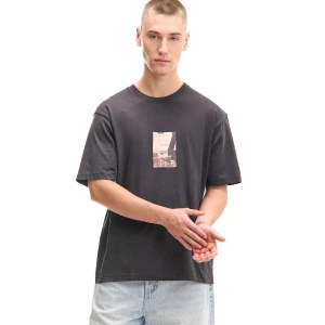 Obrázek produktu Cropp - Černé tričko s potiskem - tmavě šedá