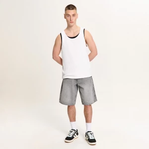 Obrázek produktu Cropp - Džínové šortky baggy - světle šedá