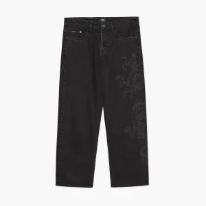 Obrázek produktu Cropp - Džíny baggy se sepraným efektem - černý