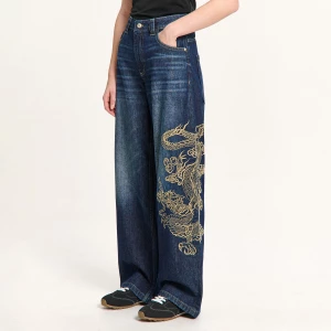 Obrázek produktu Cropp - Džíny baggy - tmavomodrá