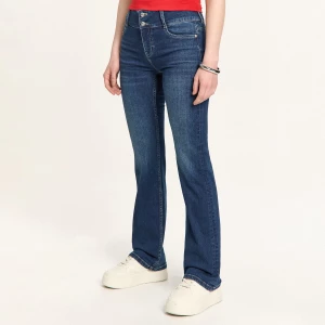Obrázek produktu Cropp - Džíny bootcut PETITE - tmavomodrá