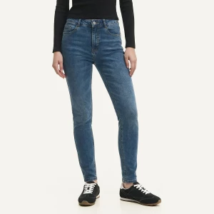 Obrázek produktu Cropp - Džíny skinny se sepraným efektem - džínová
