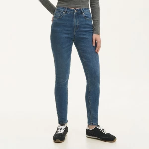 Obrázek produktu Cropp - Džíny skinny se sepraným efektem - džínová