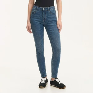 Obrázek produktu Cropp - Džíny skinny se sepraným efektem - džínová