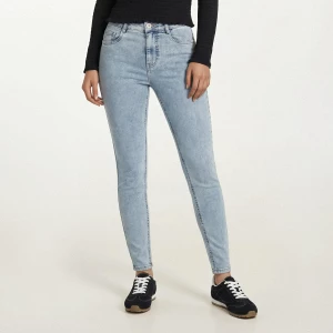 Obrázek produktu Cropp - Džíny skinny se sepraným efektem - světle modrá