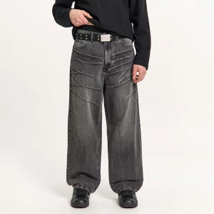 Obrázek produktu Cropp - Džíny super baggy se sepraným efektem - šedá