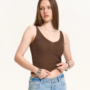 Obrázek produktu Cropp - Halenka bez rukávů - hnědá
