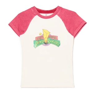 Obrázek produktu Cropp - Halenka s raglánovými rukávy Power Rangers - červená