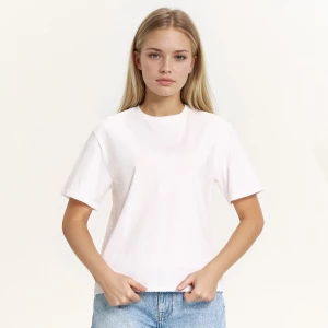 Obrázek produktu Cropp - Jednobarevné tričko basic - bílá