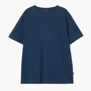 Obrázek produktu Cropp - Jednobarevné tričko basic - tmavomodrá