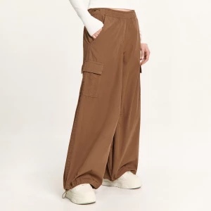 Obrázek produktu Cropp - Kalhoty baggy - tmavě hnědá
