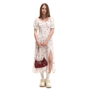 Obrázek produktu Cropp - Květované midi šaty - bílá