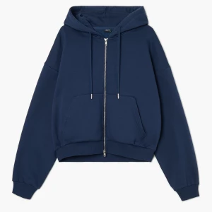Obrázek produktu Cropp - Mikina na zip s kapucí - tmavomodrá