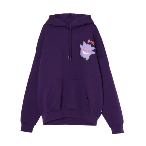 Obrázek produktu Cropp - Mikina s kapucí a potiskem Pokémon - hroznová