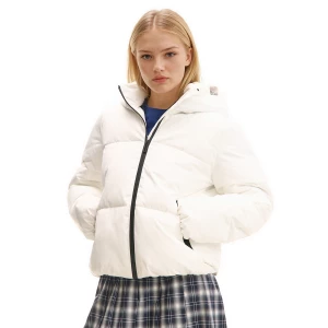 Obrázek produktu Cropp - Prošívaná bunda puffer s kapucí - bílá
