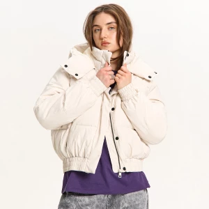 Obrázek produktu Cropp - Prošívaná bunda puffer s kapucí - tělová