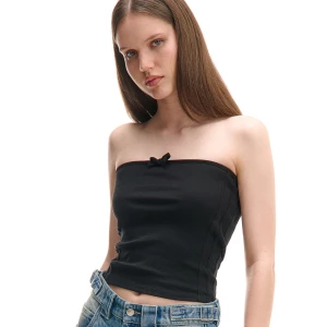 Obrázek produktu Cropp - Pruhovaný top - černý