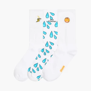 Obrázek produktu Cropp - Sada 3 párů ponožek - bílá