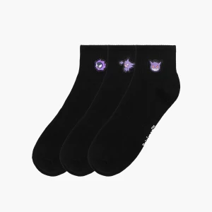 Obrázek produktu Cropp - Sada 3 párů ponožek Pokémon - černý