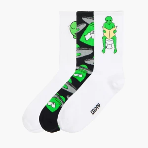 Obrázek produktu Cropp - Sada 3 párů ponožek - žlutozelená
