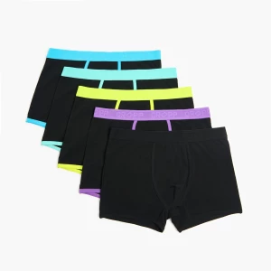 Obrázek produktu Cropp - Sada 5 kusů boxerek basic - černý