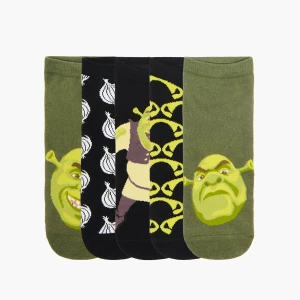 Obrázek produktu Cropp - Sada 5 párů ponožek s potiskem Shrek - zelená