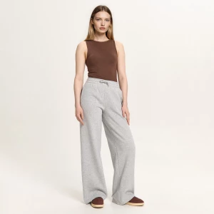Obrázek produktu Cropp - Teplákové kalhoty basic - tmavě šedá