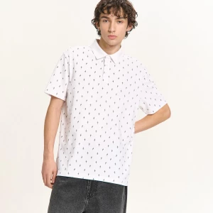 Obrázek produktu Cropp - Tričko polo s potiskem - bílá
