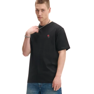 Obrázek produktu Cropp - Tričko s potiskem a výšivkou - černý