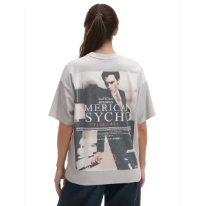 Obrázek produktu Cropp - Tričko s potiskem American Psycho - světle šedá